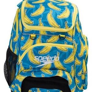 *ISO*Speedo Blue and Yellow Banana Backpack